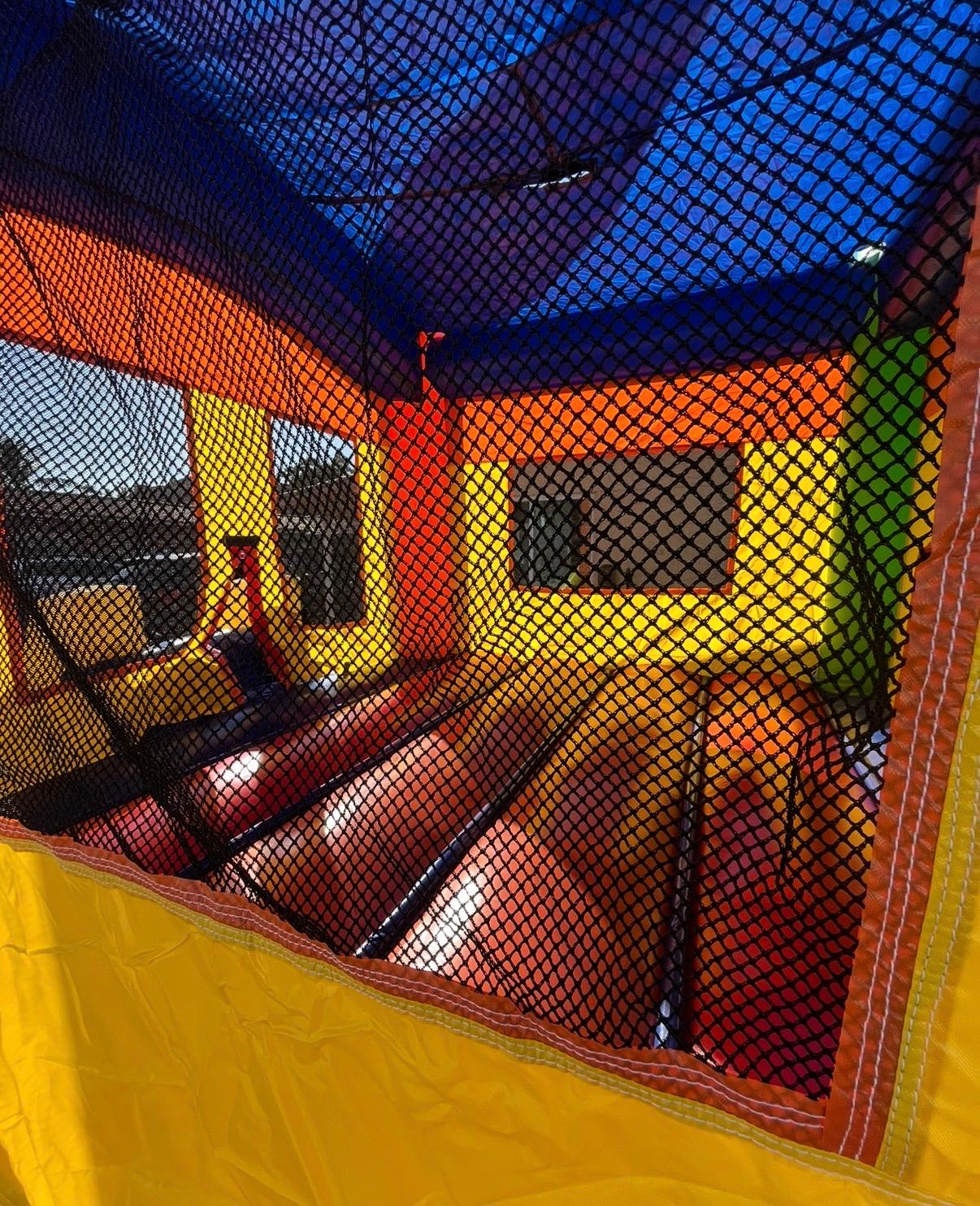 Zoe Bounce with Slide Interior