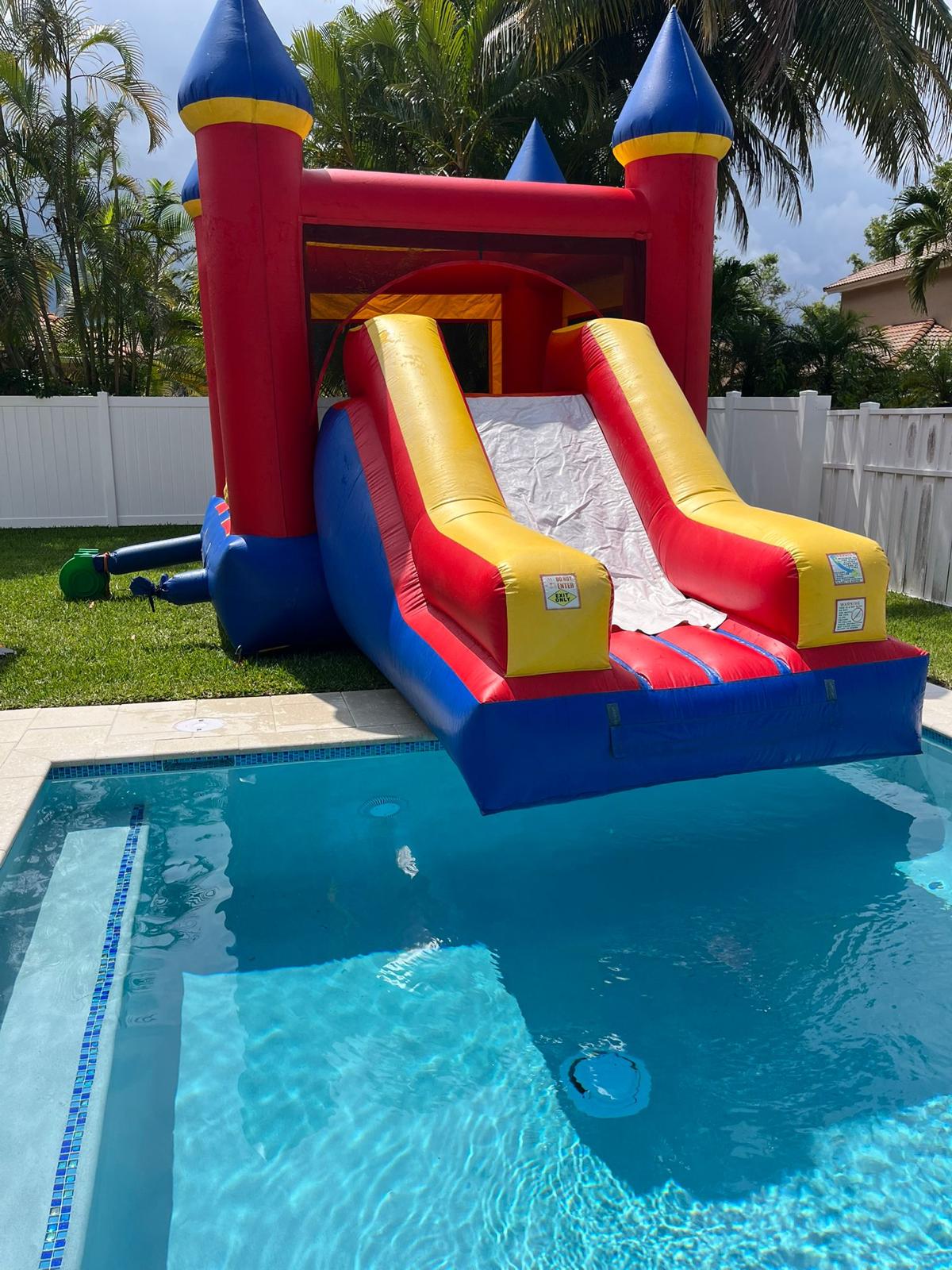 New Castle Bounce House Yard