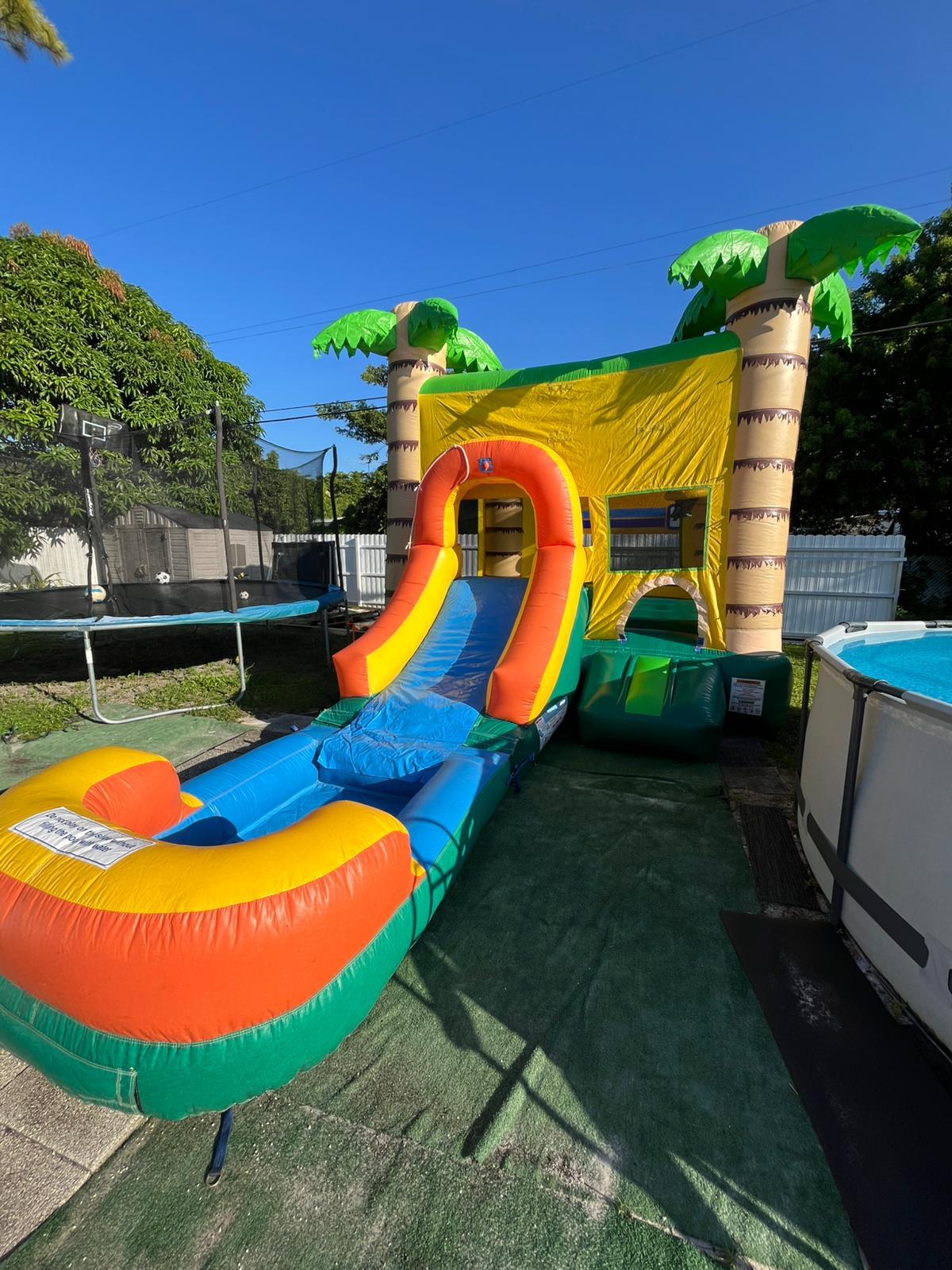 Palms Bounce House with Pool