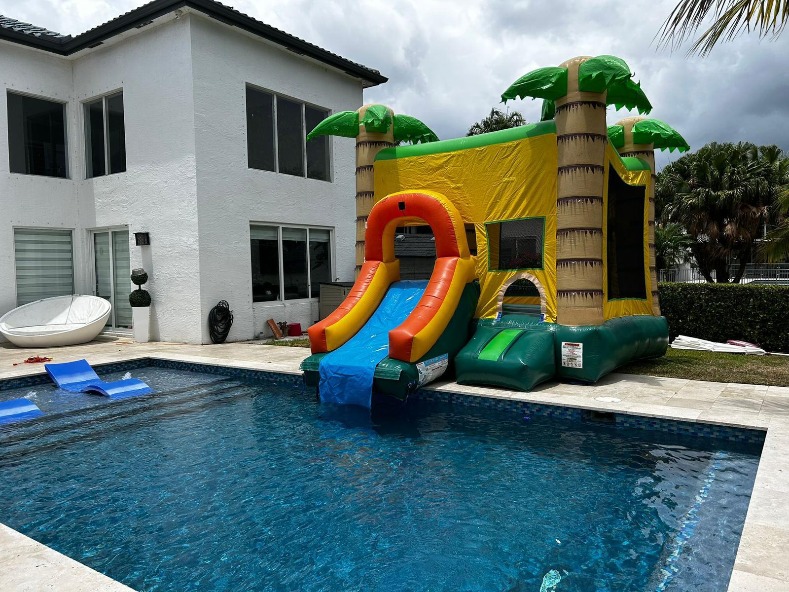 Palms Bounce House Yard