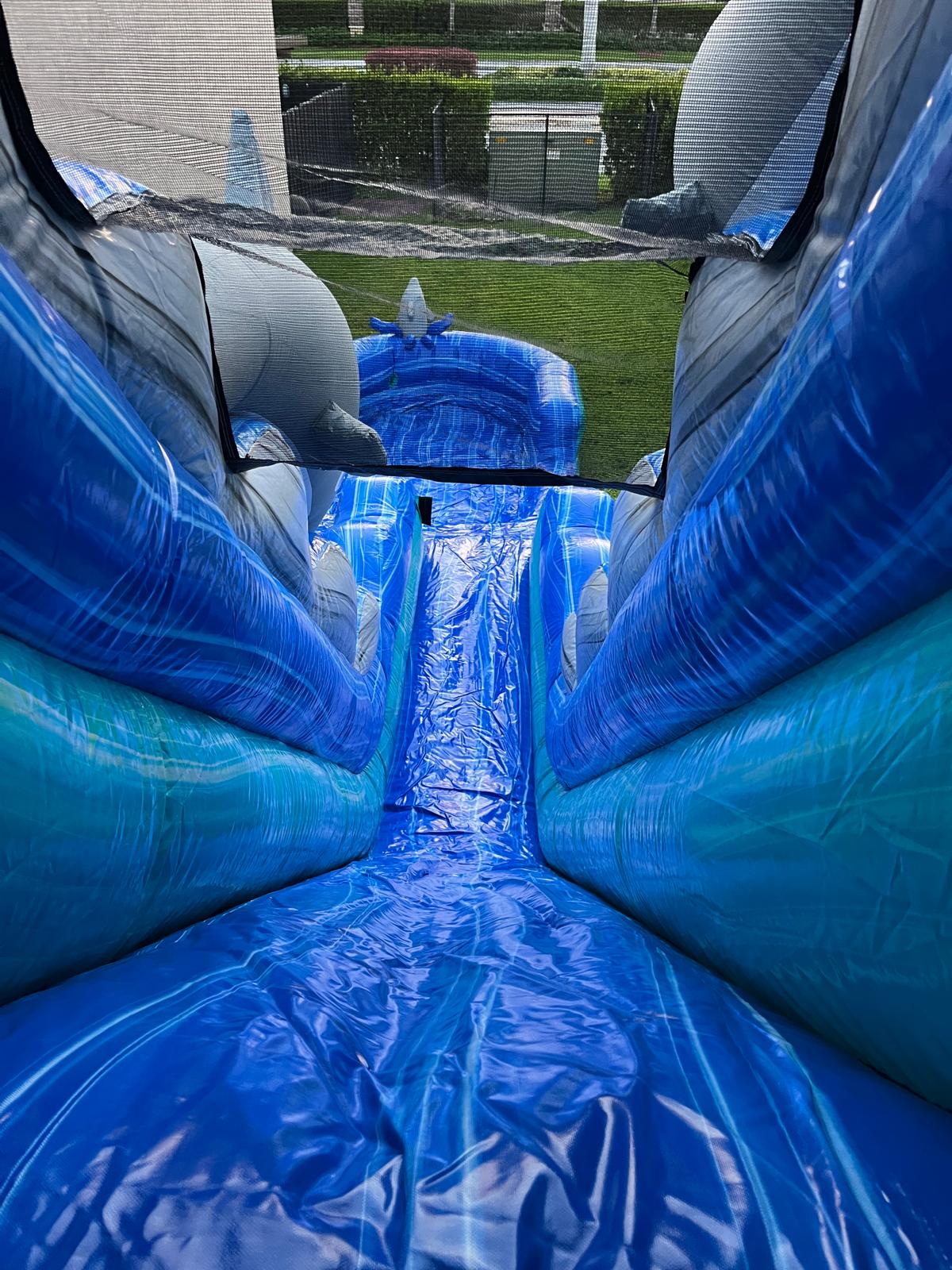 New Dolphin Water Slide Side